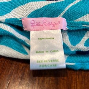 Lilly Pulitzer Zebra Scarf